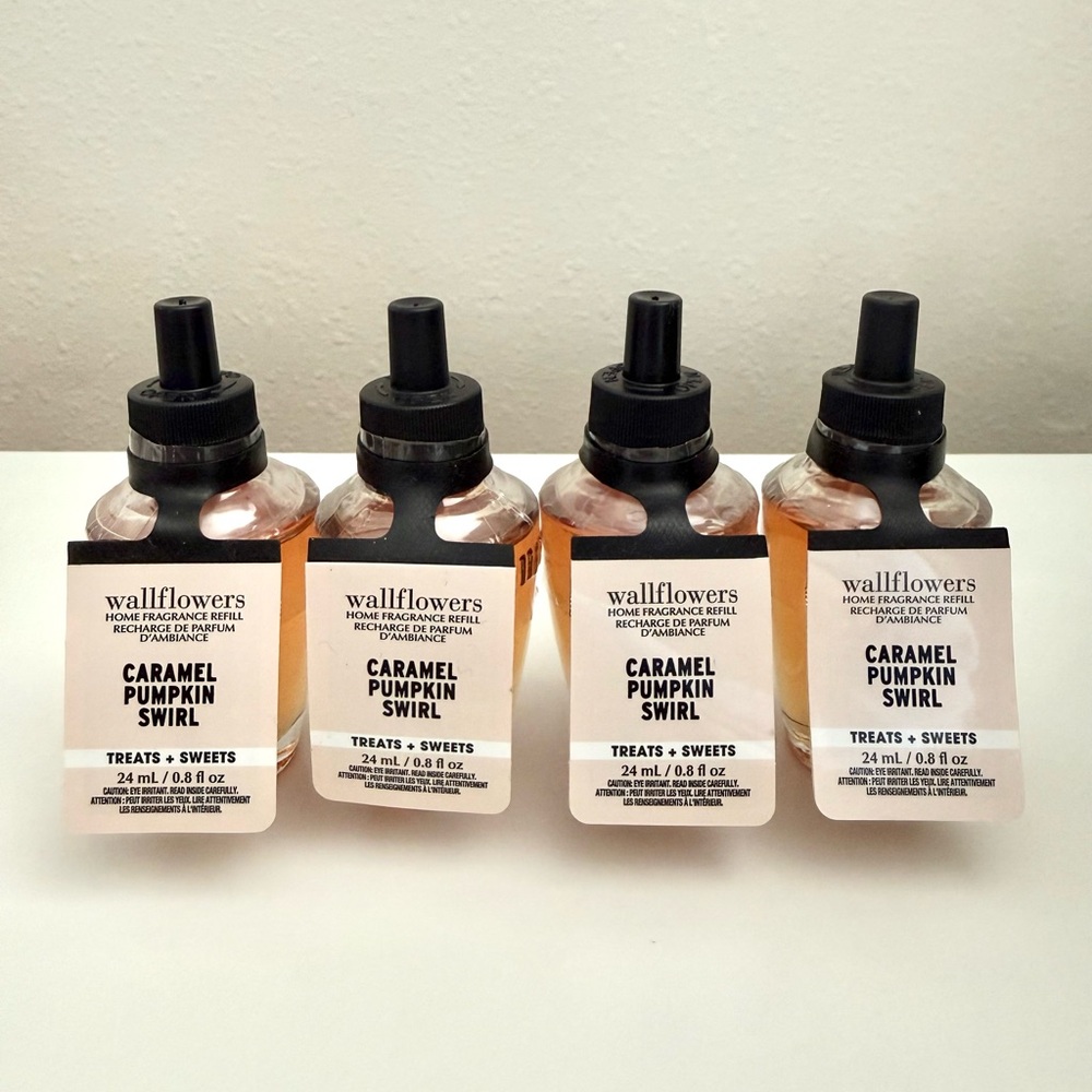 Bath and Body Works BBW Caramel Pumpkin Swirl wallflower refills